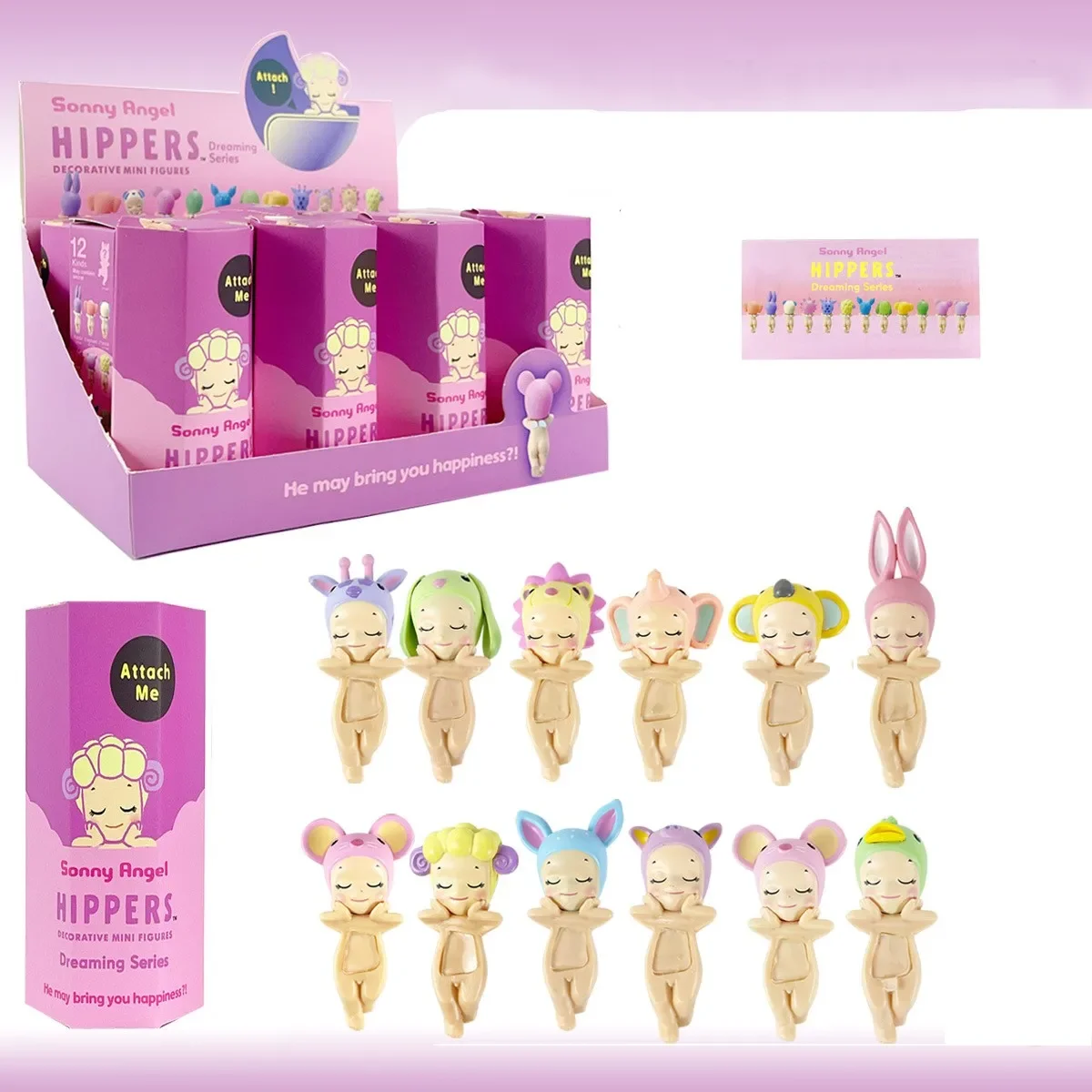Hot Sonni Angel Kewpie Doll PVC Figure Limite Toy High Quality Animals Dreaming Series Jupiter Hippos Cupido Nake Mystery Boxes