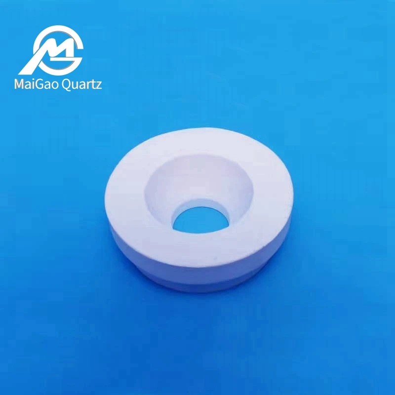 Refractory   Ceramic quartz Melting Crucible For Thermal Analyzer