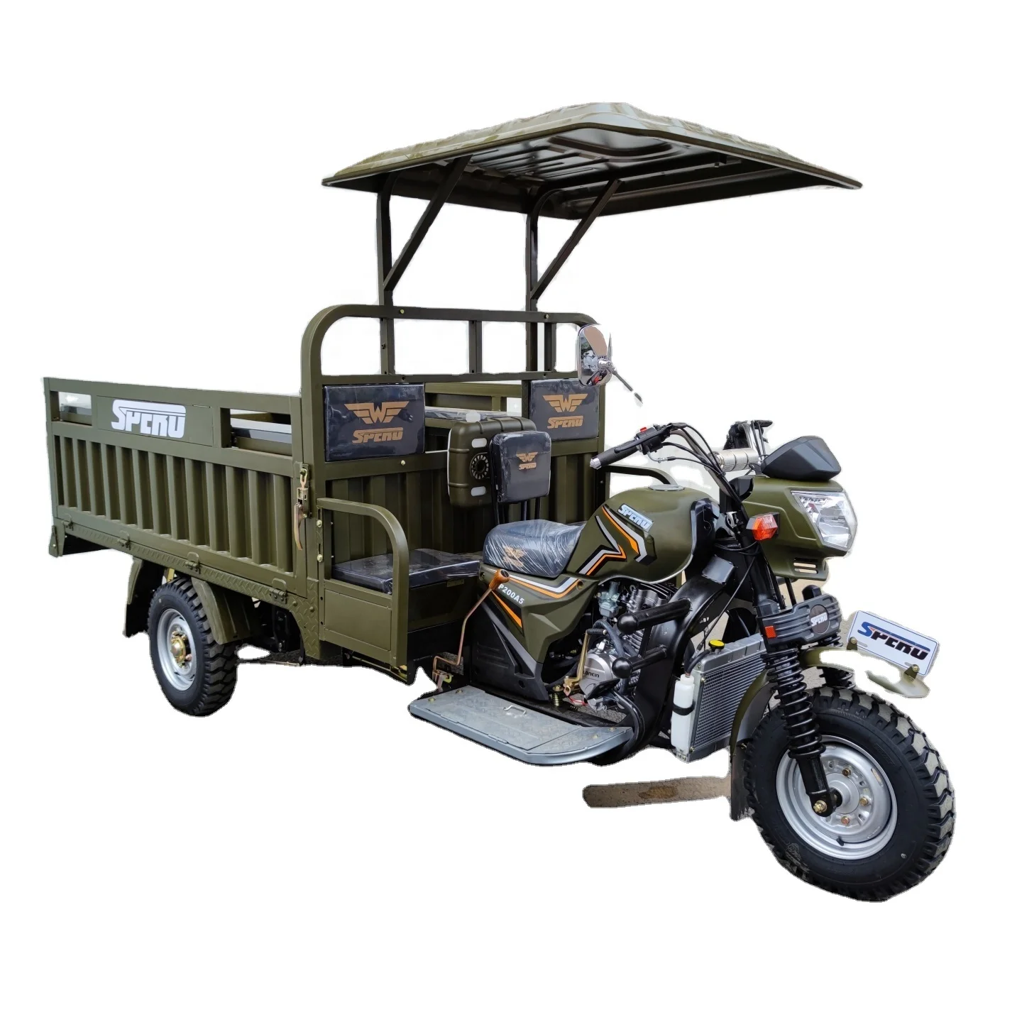 Мощный Грузовой Трехколесный мотоцикл Aboboyaa 200cc с Bluetooth стерео