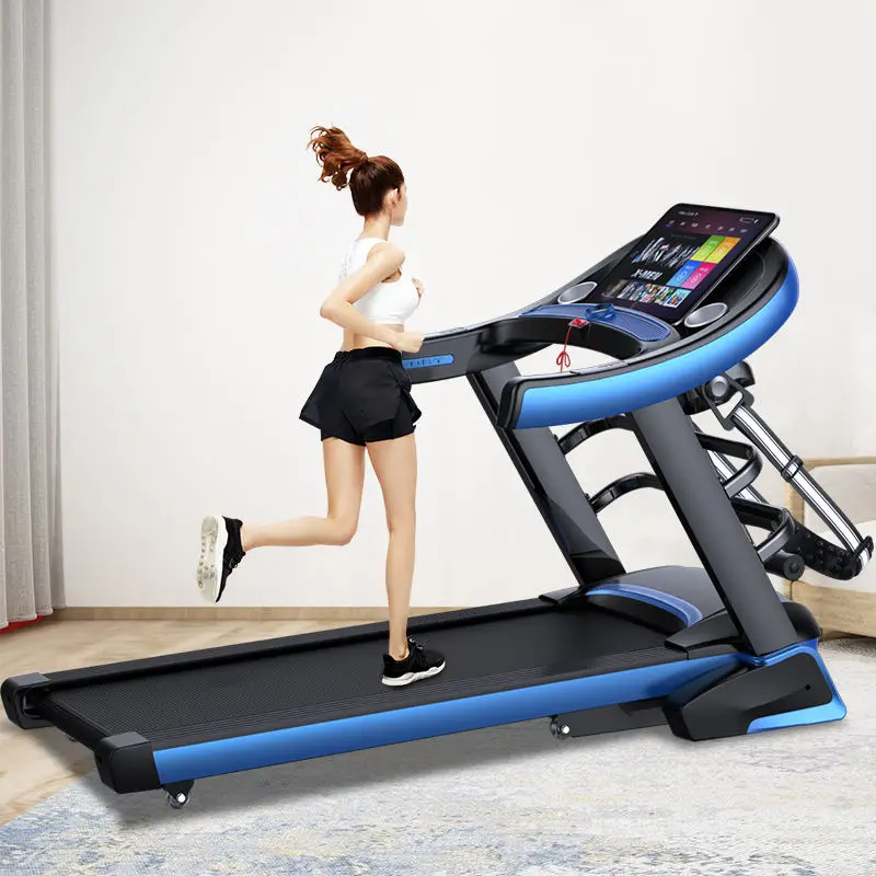 Low-Priced Household Electric Treadmill with LCD Screen Quality Assured Fitness Running Machine for Home Use