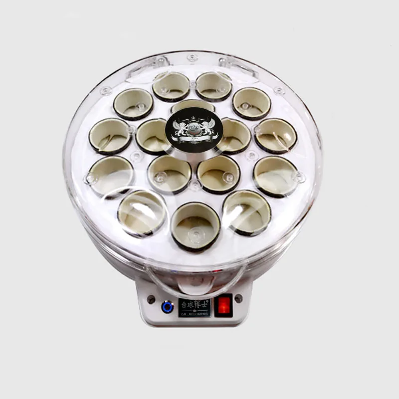 Premium Factory Direct Sell  Automatic Billiard Pool Ball Cleaning Wash Polish Machine 16 Holes