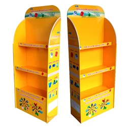 Custom Logo Printed Paper Display Cardboard Metal Display Hooks Electronics Products mobile phone accessories Display Rack Stand