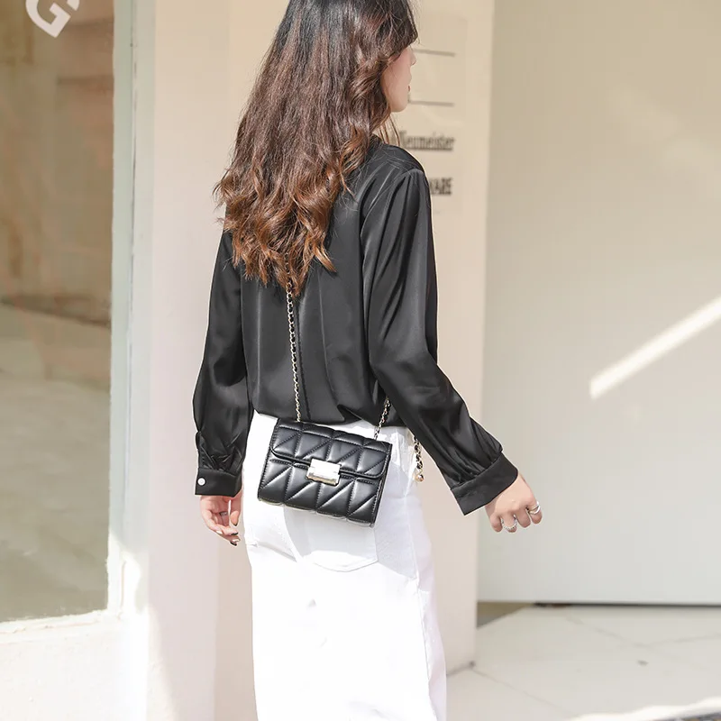 Customized Italy Style Lady Women Shoulder Bag PU Leather Cross Body Bag