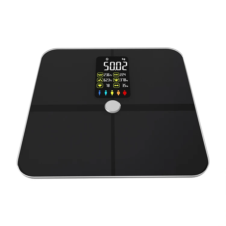commercial big screen bathroom electronic smart digital body fat analyzer weight scale