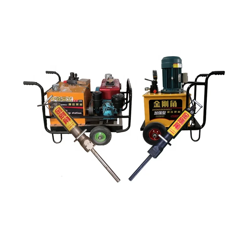 Mining engineering tools hydraulic rock /stone splitting machine made in China