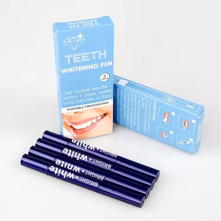 4 Pens Fast Remove Stains Bleaching Gel Carbamide Peroxide Teeth Whitening Pen 35%