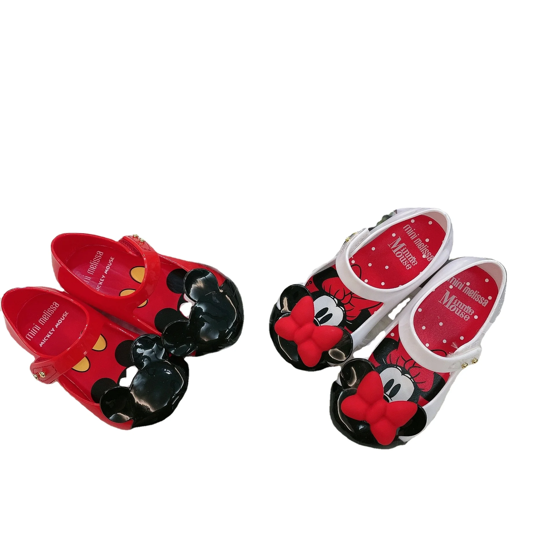 Новинка детские летние сандалии пляжные сандалии с Микки уличные детские мини сандалии