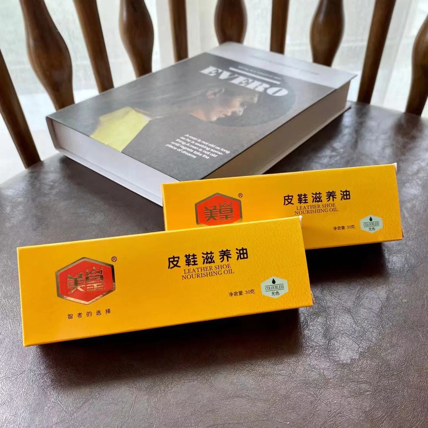 High Quality Cream Shoe Polish Suitable for Leather Shoe Care, Black Brown Neutral Light, Smooth Coloring, Nourishing Oil