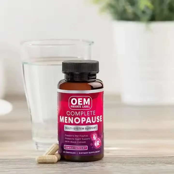 OEM private label capsules menopause supplement tablet pills softgels healthcare supplements for women