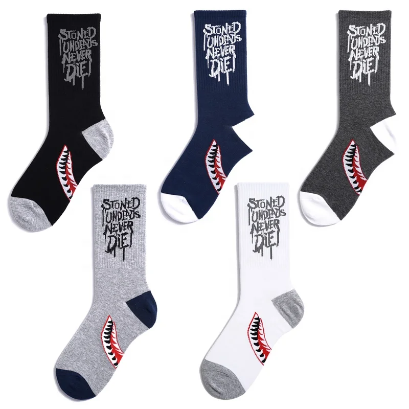 
Men Tube Cotton Fashion Socks Sox Crew Dress Socks OEM Personalized Logo Custom Design Pattern (6259-3) 