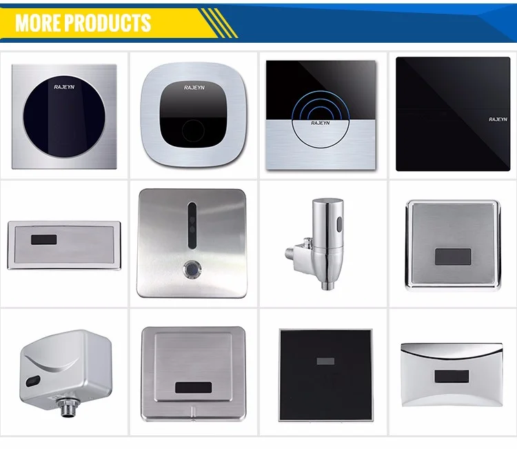 lastic Shell Cheap Integrated Infrared Sensor Automatic Urinal Flusher