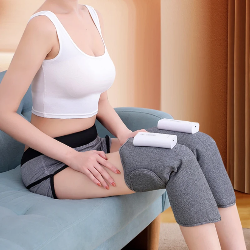 360° circumferential knee airbag pressing 3D airbag imitation human hand massage knee massager with LED display