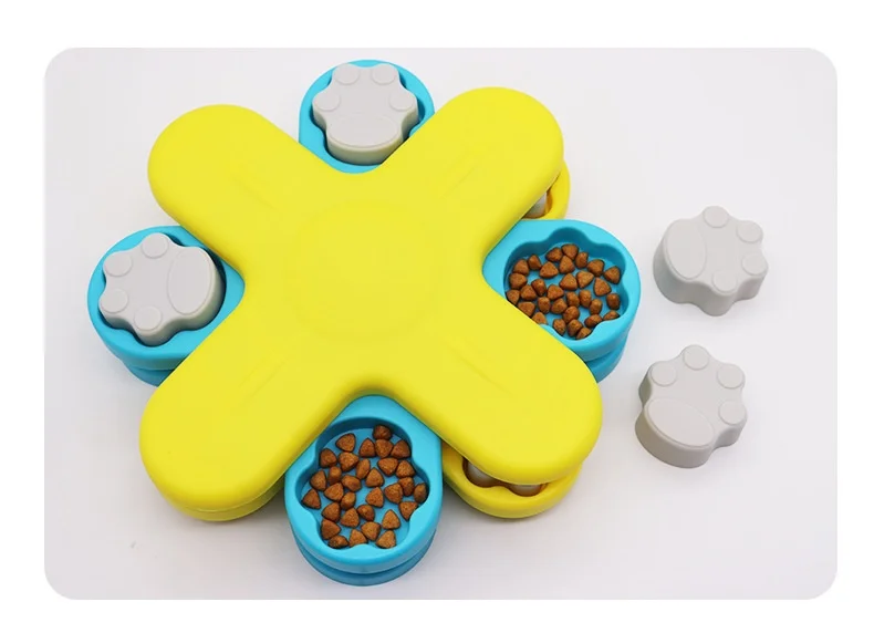 2024 Dog Puzzle Toys Interactive Dog Toy for IQ Training Slow Food Dispenser for Funny feeder IQ Games 3 level Pet Supply