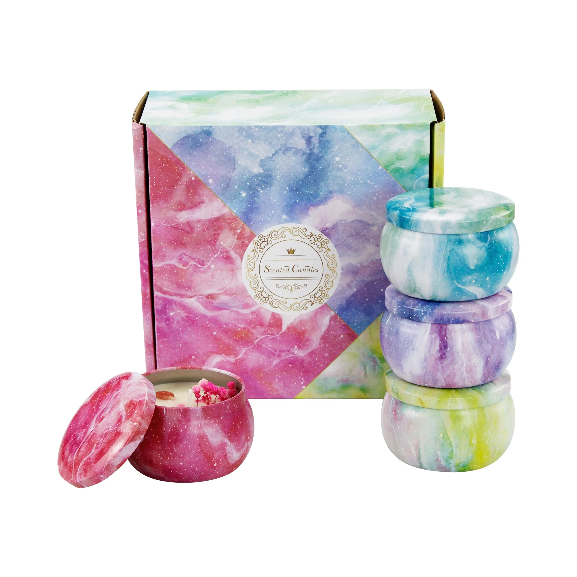 Wholesale Spiritual Unique Birthday Soy Wax Home Fragrance Scented Candles