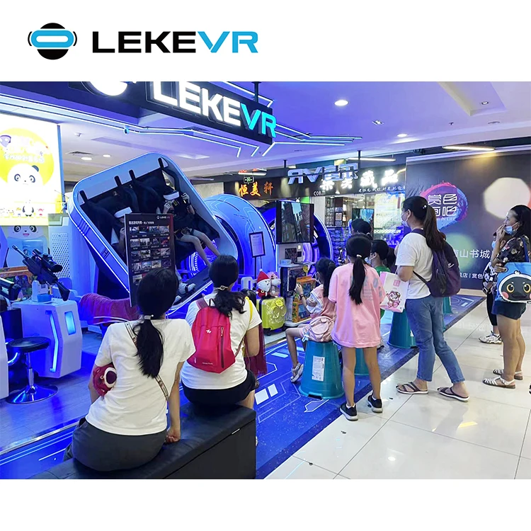 LEKE VR One Stop Solution тематический парк 9D кинотеатр симулятор виртуальной реальности Аркадный Игровой Автомат Zone