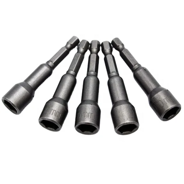 Пневматический Магнитный набор гаек многофункциональные ремонтные инструменты с шестигранными отверстиями для автомобиля грузовика мотоцикла ремонт три секции