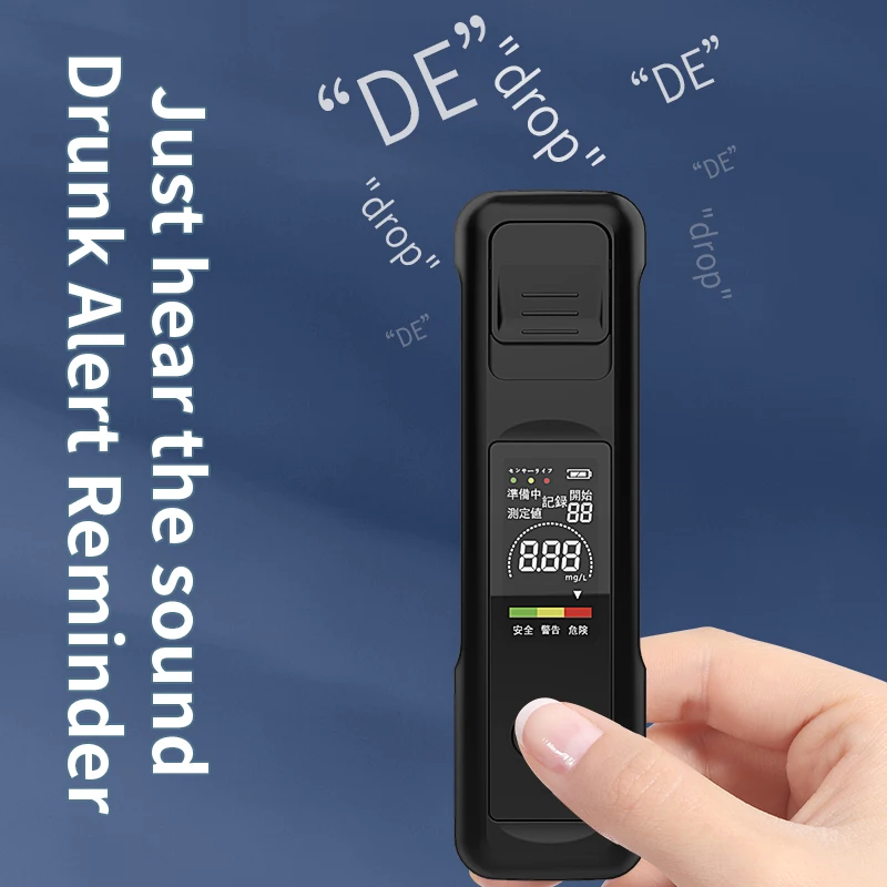 Factory Breath Alcohol Tester Personal Breathalyzer/Alcohol Tester Professional Digital Display Alcohol Breath Test