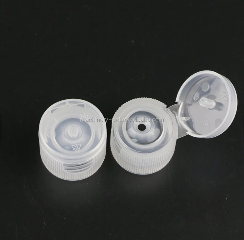 20/410 Shampoo Cosmetic Plastic Flip Top Bottle Cap For PET Bottle