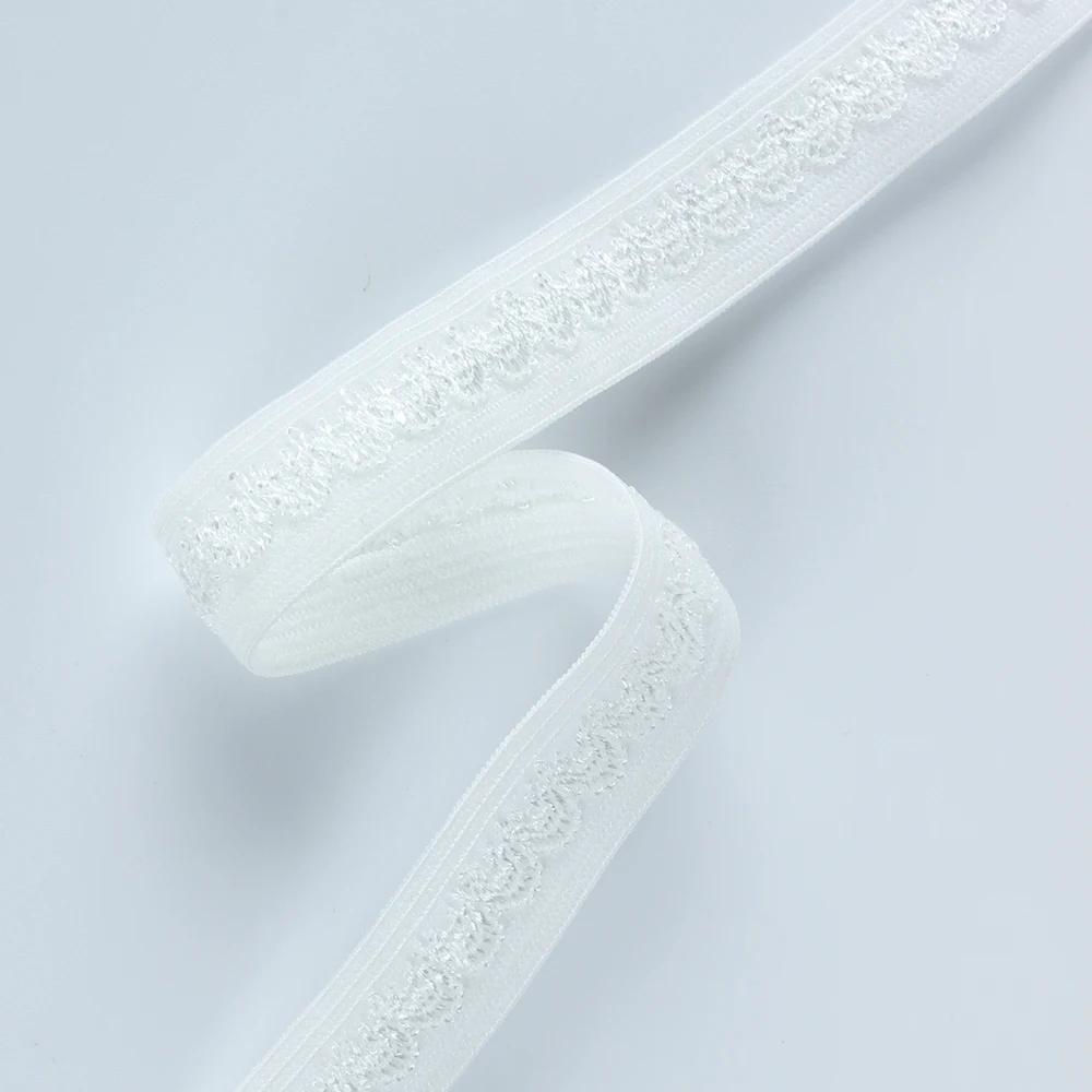 Most Popular Eco-friendly Nylon Spandex Fancy Elastic Knitted Elastic Lace Elastic