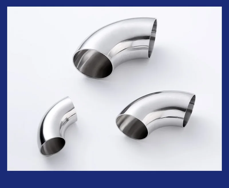 Top selling industrial grade MS 1.5D Long Radius carbon/alloy Steel 316L/304 Seamless stainless steel exhaust elbows