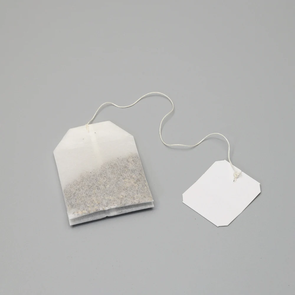 Wholesale Customized Size Color Cardboard Tea Bag Box Packaging Biodegradable Free Tea Package Drawstring Wood Pulp Accpect OEM