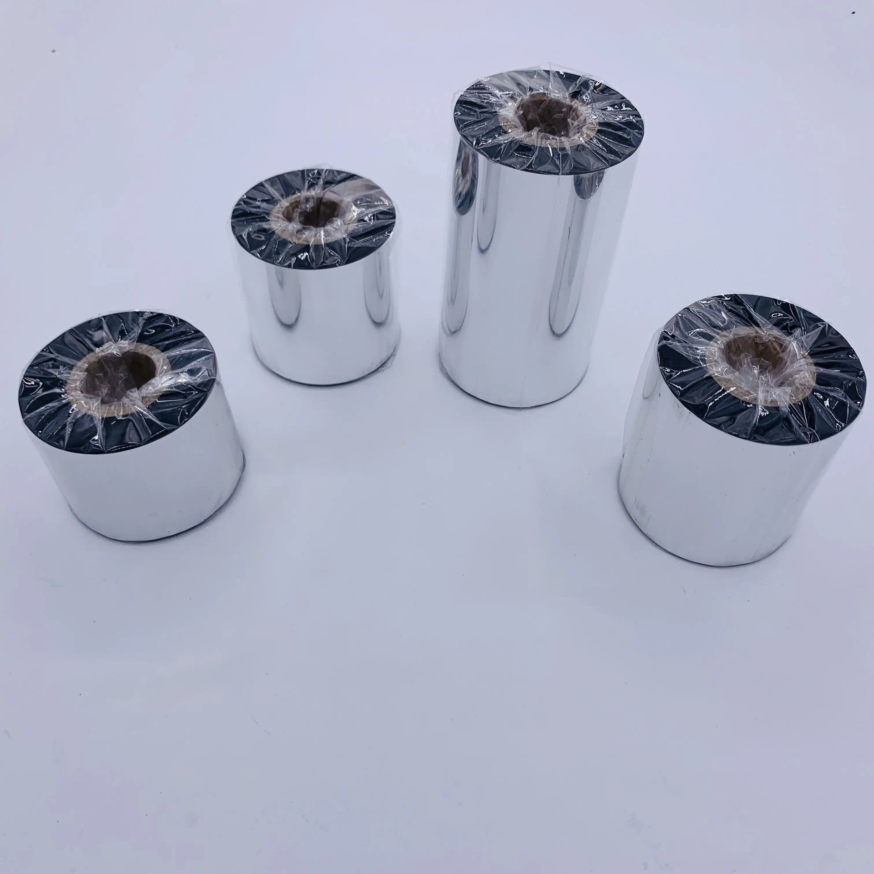 FINERAY Washable Printed Resin Barcode Ttr Ribbon 30mm 300m Thermal Transfer Ribbon For Satin Label
