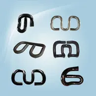 Rail parts accessories railway elastic clip for fastening railroad