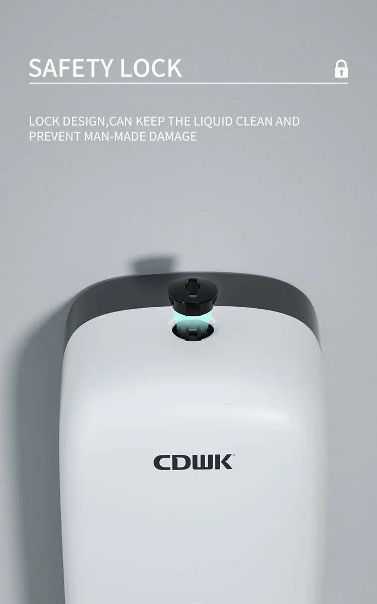 CDWK k9 pro hand wash dispenser liquid soap touchless automatic alcohol dispenser