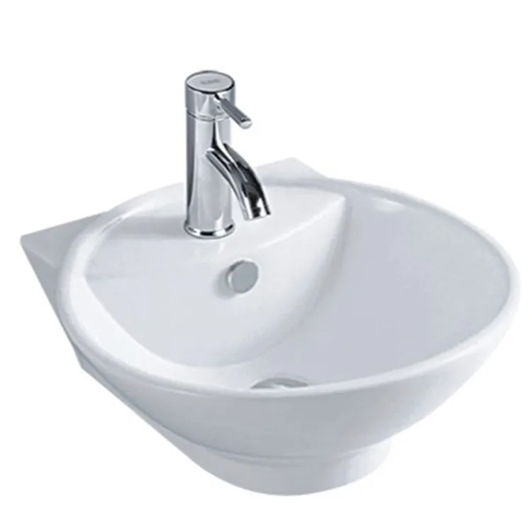 Simple free standing small lavabo above counter mounting lavamanos bathroom sinks round wash basin