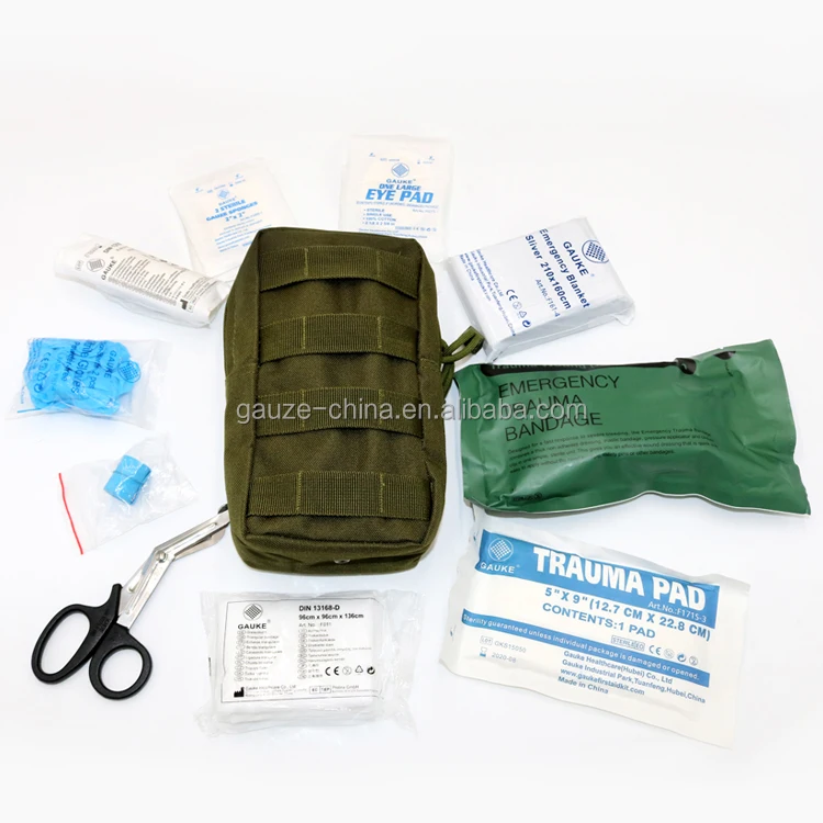 Outdoor disaster hurricane 72 hour emergency medical first aid kit ifak Camping Hiking Portable 90 Pieces First Aid Kit