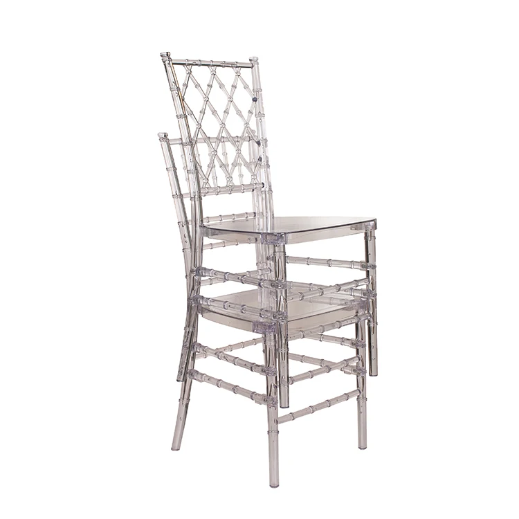 2021 crystal resin folding chiavari chair (tiffany chair) for wedding