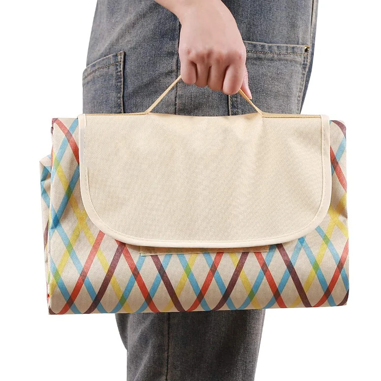 YASEN Picnic Blanket Waterproof Sand Proof Durable Oxford Folding Extra Large Picnic Mat For Outdoor Travel Beach Lawn Park