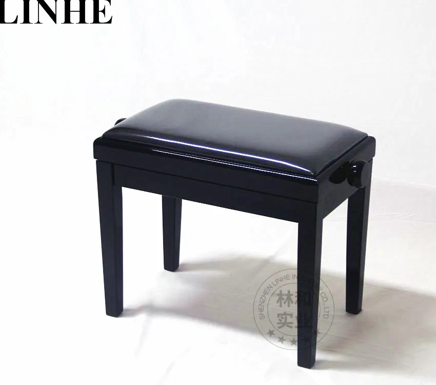 
Hot Sell Stable Adjustable Modern Leather Cushion Piano Bench 