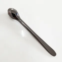 customized color stainless steel spatula cosmetic gold facial mask spatula cooling eye roller