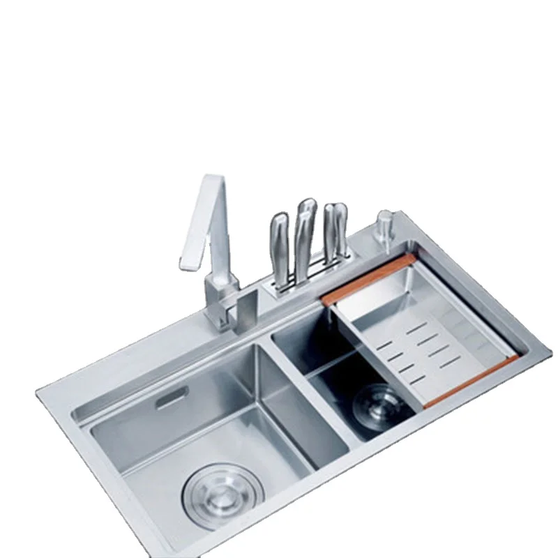 The Newest Sanitary Ware Stainless Steel Wash Basin Kitchen Sink Stainless , Kitchen Double Sink