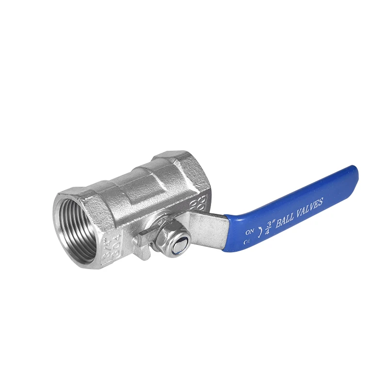 1000 WOG 201 304 316 Stainless Steel female-threaded ball valve 1PC