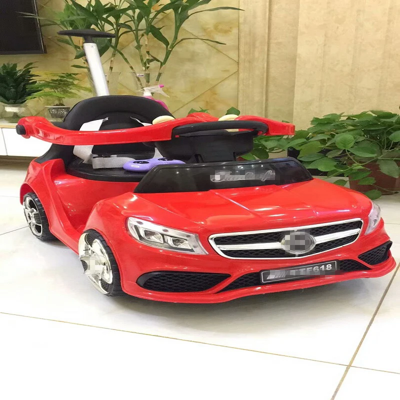 wholesale battery operated children motornike cheap kids electric flash music four big wheel baby Wall-e car