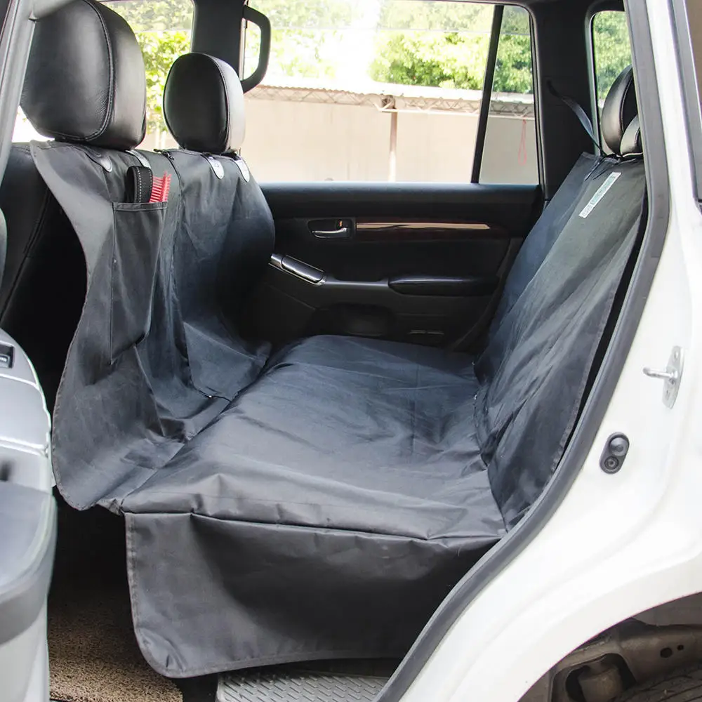 Waterproof Durable Polyester Factory Supply Dog Pet Car Seat Cover for Back Seat
