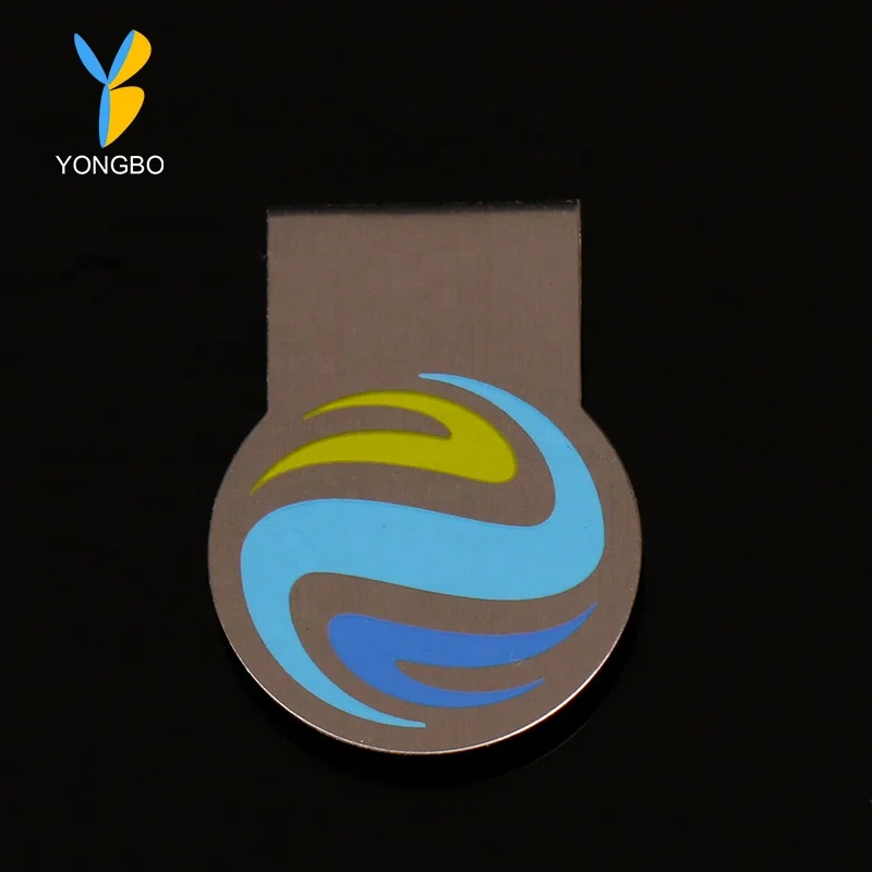 Wholesale souvenir Free sample custom shape Metal Bookmark Clip