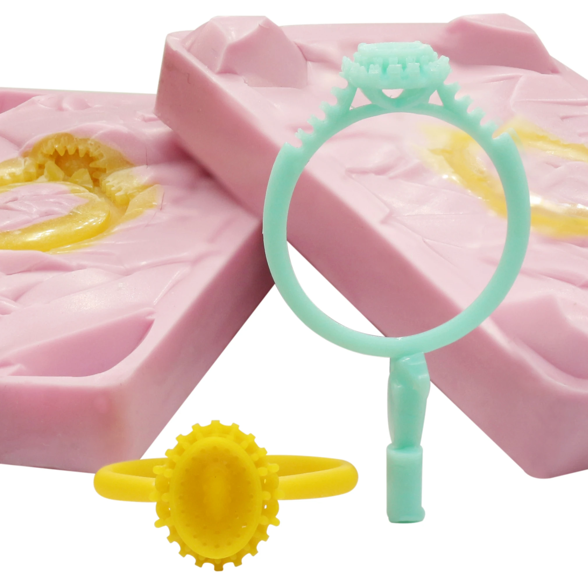 3D Printing Rubber Model Resin High Precision Material 405nm Jewelry UV Resin DLP LCD SLA for 3D printer Machine