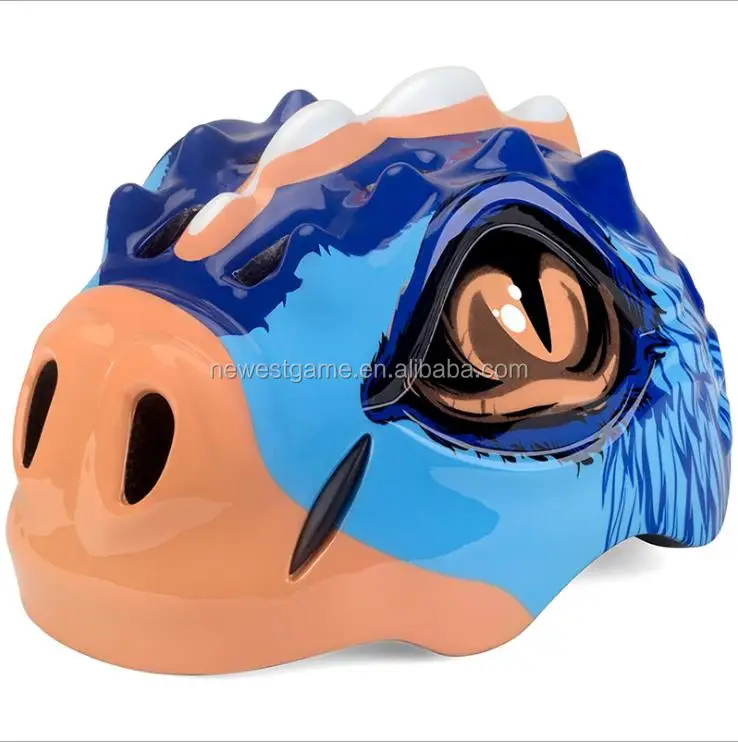EN1078 CE 51-55cm skating children animal running helmet bicycle balance scooter protection outdoor riding sports helmet