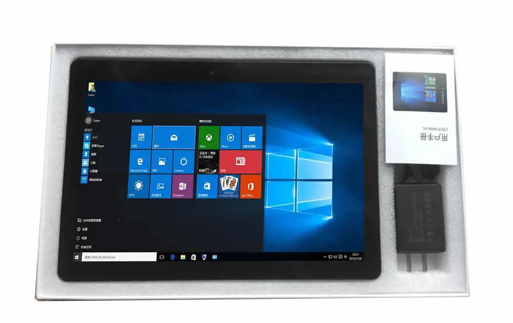2022 In stock goods 10.1 inch for Windows tablet 4gb 64gb  pc Quad-core  with keyboard 2 in 1 tablet pc