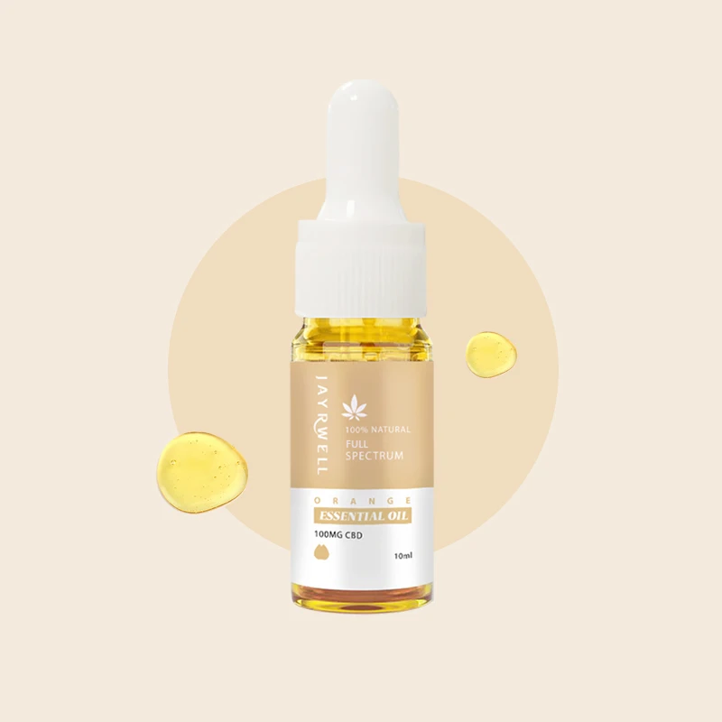 Massage Oil Orange Full Spectrum CBD Essential Oil Wholesale