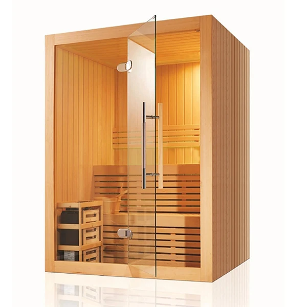 Sauna Glass Room Tempered Clear Glass Steam Shower Room With Stainless Steel 304 Accessories