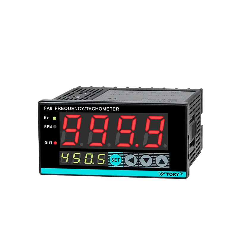 One Alarm Relay Output Digital Display Frequency Meter Tachometer Frequency Meter
