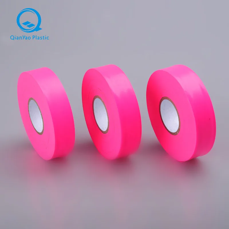 Custom Logo Bulk Stocks Fast Delivery Flagging Marking Tapes