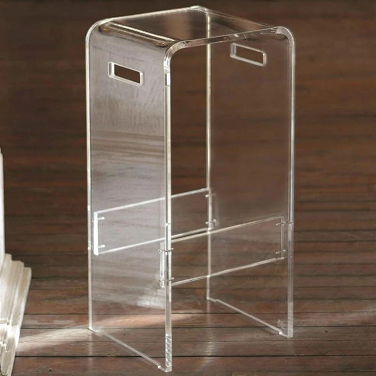 Wholesale Superior Clear Stools Bar Chairs Acrylic Stool