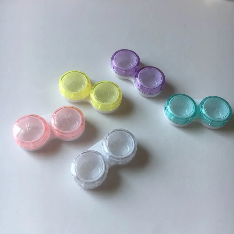 Korea crystal freshlooking trendy box for contact lens contact lens cases  CL-K013