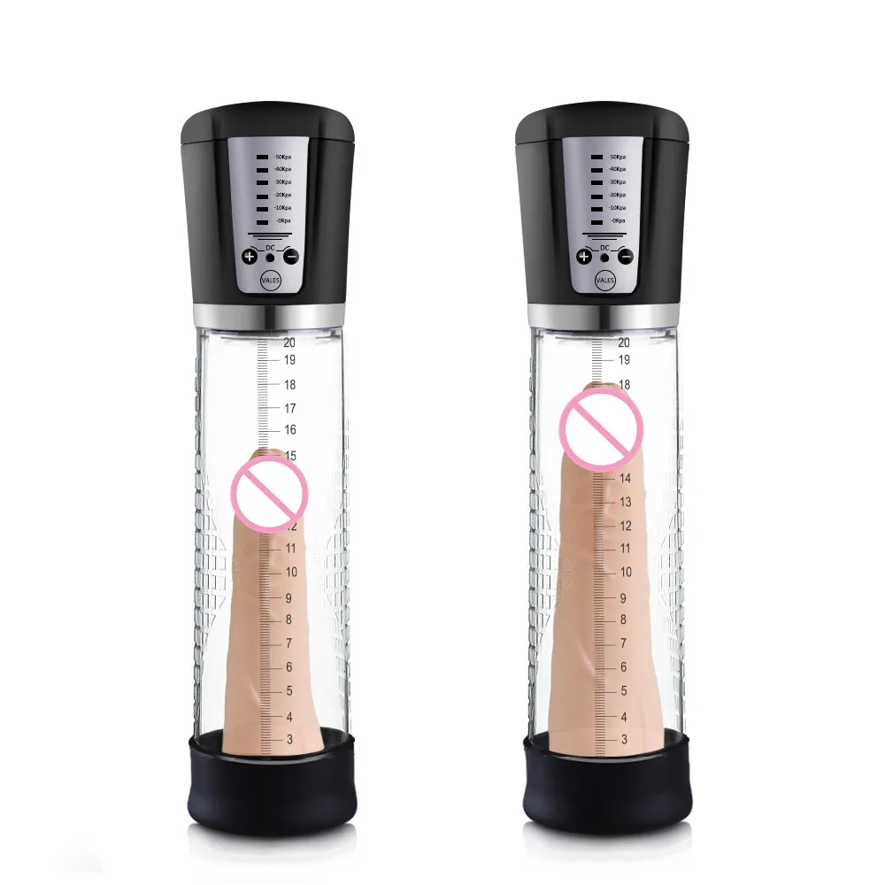 Man Masturbator Penis Pump vibrator Electric Vacuum Male Enlarger Penile Erection Sleeve Sex Toy For Men Penis enlargement Pump