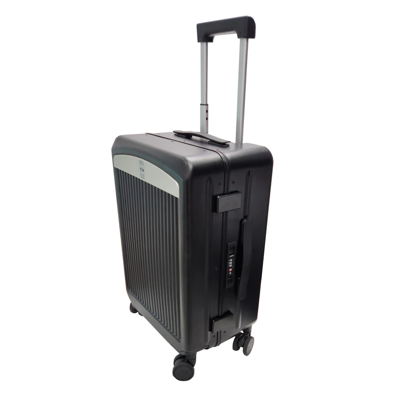 Aluminum Frame Magnesium Alloy Luggage Universal Wheel PC Suitcase 20 inch luggage case most durable luggage united carry on